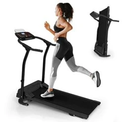 Nova Tapis Roulant Pieghevole Display LED 5 Programmi Sensore Cardio Usb Bluetooth