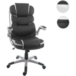 Nova Sedia Da Ufficio Girevole Ergonomica In Ecopelle Ecopelle Con Vari Colori Colore : BIANCO -Armonia Casa 54081010 5