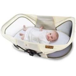 Lettino Da Viaggio Pop-up Infant Baby Luxe Con Zanzariera Crema DERYAN -Armonia Casa 54676259 5