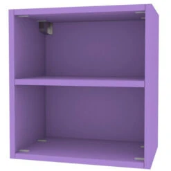 48453LX - Mobile Libreria Pensile L 45 H 48 Prof. 30 - Lilla