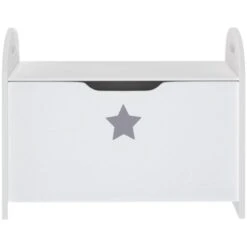 Cassapanca Per Bambini Bianca 62x40x46,5 Cm In MDF VidaXL 8 Cassapanca Per Bambini Bianca 62x40x46,5 Cm In MDF VidaXL -Armonia Casa 55902639 4