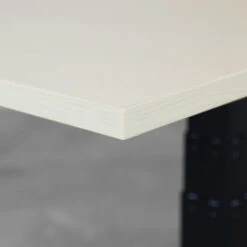 Scrivania Regolabile Elettricamente - 160x80 Cm - Motore Singolo - Bianco/quercia Chiara -Armonia Casa 56364680 3