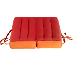 PIEGHEVOLE - Cuscino Pieghevole Per Yoga E Meditazione Zafu - Modulare - Kapok 100% Naturale E Riciclabile - Solido E Robusto - Comfort E Stabilità - Monk Safran X1 -Armonia Casa 56620187 3