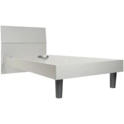 Giroletto Singolo Giotto Bianco, 89,5x205x88 Cm -Armonia Casa 56646815 4