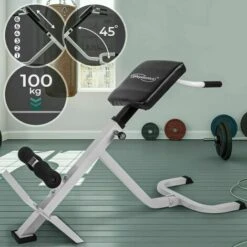 Nova Panca Romana Fitness Da Palestra Per Allenamento Dorsali Inclinazione 45°