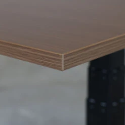 Scrivania Regolabile Elettricamente - 160x80 Cm - Motore Singolo - Nero / Rovere Scuro -Armonia Casa 57670671 3