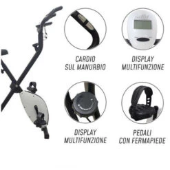 Cyclette Pieghevole X-bike Con Seduta FFitness -Armonia Casa 58462084 5