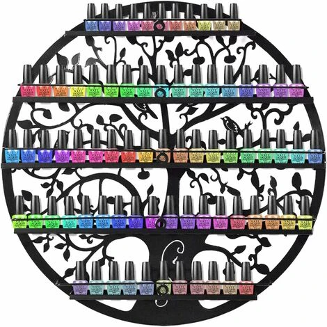 Giantex Porta Smalto In Metallo, Organizzatore Per Smalti, Portaoggetti A Forma Di Albero, Scaffale A 5 Livelli, Scaffale Di Stoccaggio, Espositore Per Smalti, Rossetti, Oli Essenziali (Nero) 1 Giantex Porta Smalto In Metallo, Organizzatore Per Smalti, Portaoggetti A Forma Di Albero, Scaffale A 5 Livelli, Scaffale Di Stoccaggio, Espositore Per Smalti, Rossetti, Oli Essenziali (Nero)