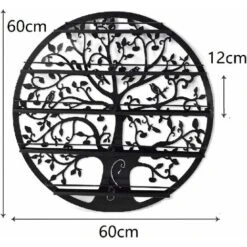 Giantex Porta Smalto In Metallo, Organizzatore Per Smalti, Portaoggetti A Forma Di Albero, Scaffale A 5 Livelli, Scaffale Di Stoccaggio, Espositore Per Smalti, Rossetti, Oli Essenziali (Nero) 9 Giantex Porta Smalto In Metallo, Organizzatore Per Smalti, Portaoggetti A Forma Di Albero, Scaffale A 5 Livelli, Scaffale Di Stoccaggio, Espositore Per Smalti, Rossetti, Oli Essenziali (Nero) -Armonia Casa 58840194 5