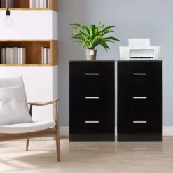 GIANTEX Raccoglitore Di Cartelline A 3 Cassetti, Adatto Per Fogli A4, Cartellina Formato Lettera, Cartella Per Documenti (1 X 37,1 X 34,2 X 66,5) -Armonia Casa 58840333 4