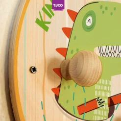 Onlywood Attaccapanni Bambini DINO Con Disegni Colorati -Armonia Casa 58999797 3