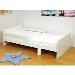 Letto Evolutivo 90x140/170/200cm In Abete Rosso Sbiancato - ZELLY -Armonia Casa 59286272 5