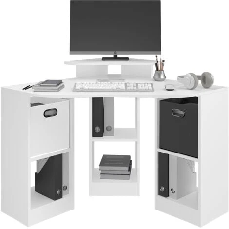 Scrivania Angolare „Artur“ Bianco Vicco 4 Scrivania Angolare „Artur“ Bianco Vicco - immagine 4