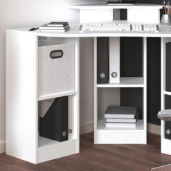 Scrivania Angolare „Artur“ Bianco Vicco 9 Scrivania Angolare „Artur“ Bianco Vicco -Armonia Casa 59311288 5