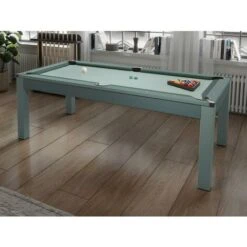 Tavolo Trasformabile - Biliardo E Ping Pong - 213x112x81,5cm - Grigio - BALTHAZAR -Armonia Casa 59316819 2