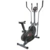 Bicicletta Ellittica BELI-120 Con Sedile Regolabile, Ellittico E Stazionario Multifunzione, Cardiofrequenzimetro E Disco Inerziale 5kg Ideale Per L'allenamento Fitness A Casa - FITFIU Fitness
