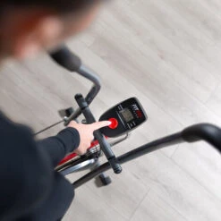 Bicicletta Ellittica BELI-150 Con Resistenza Ad Aria, Sella Regolabile E Schermo LCD Multifunzione, Macchina Fitness Per L'allenamento Di Resistenza, Cardio E Cross Training A Casa - FITFIU Fitness 9 Bicicletta Ellittica BELI-150 Con Resistenza Ad Aria, Sella Regolabile E Schermo LCD Multifunzione, Macchina Fitness Per L'allenamento Di Resistenza, Cardio E Cross Training A Casa - FITFIU Fitness -Armonia Casa 59338071 5