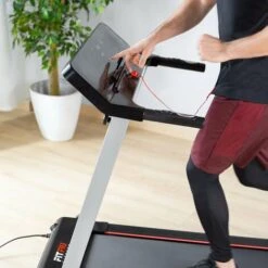 Tapis Roulant Ultracompatto Pieghevole MC-260 Fino A 12km/h Con Cardiofrequenzimetro. Tapis Roulant Pieghevole Silenzioso Con Motore 1800w, Velocita Regolabile E Altoparlanti - FITFIU Fitness -Armonia Casa 59360309 4
