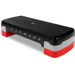 Piattaforma Step PS-150 Regolabile In 2 Altezze Per L'esercizio Cardio A Casa. Piattaforma Aerobica E Cardio Per Esercizi Di Fitness E Ginnastica A Casa Con Base Antiscivolo - FITFIU Fitness