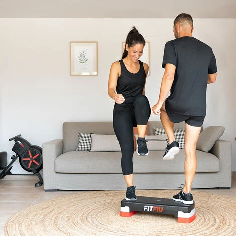 Piattaforma Step PS-150 Regolabile In 2 Altezze Per L'esercizio Cardio A Casa. Piattaforma Aerobica E Cardio Per Esercizi Di Fitness E Ginnastica A Casa Con Base Antiscivolo - FITFIU Fitness 4 Piattaforma Step PS-150 Regolabile In 2 Altezze Per L'esercizio Cardio A Casa. Piattaforma Aerobica E Cardio Per Esercizi Di Fitness E Ginnastica A Casa Con Base Antiscivolo - FITFIU Fitness - immagine 4