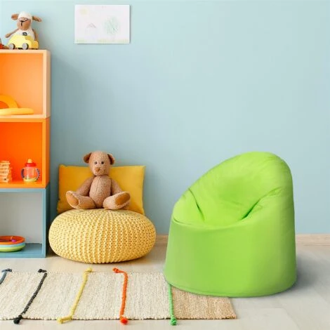 Ready Steady Bed Pouf Da Esterno Per Bambini, Comodo Sedile Da Interno Per Bambini, Ergonomico E Resistente, Lime 4 Ready Steady Bed Pouf Da Esterno Per Bambini, Comodo Sedile Da Interno Per Bambini, Ergonomico E Resistente, Lime - immagine 4