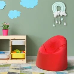 Ready Steady Bed Pouf Da Esterno Per Bambini, Comodo Sedile Da Interno Per Bambini, Ergonomico E Resistente, Rosso 8 Ready Steady Bed Pouf Da Esterno Per Bambini, Comodo Sedile Da Interno Per Bambini, Ergonomico E Resistente, Rosso -Armonia Casa 60311410 4