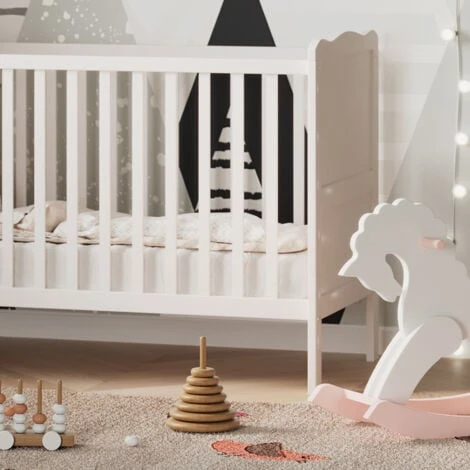 Letto Con Sponde Culla „Tobi“ Bianco VitaliSpa 5 Letto Con Sponde Culla „Tobi“ Bianco VitaliSpa - immagine 5