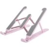 Supporto Portatile Cellulare Pc Tablet Staffa Base Regolabile Pieghevole Rosa