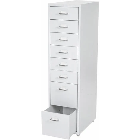 Nova Cassettiera Armadietto Per Ufficio Boston Con Ruote E 8 Cassetti Vari Colori Colore : BIANCO 1 Nova Cassettiera Armadietto Per Ufficio Boston Con Ruote E 8 Cassetti Vari Colori Colore : BIANCO