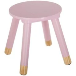 WELL HOME MOBILIARIO & DECORACIÓN Well Home-Set Di 2 Sgabelli Per Bambini, Morbida, Colore Rosa, Estándar -Armonia Casa 61349895 5