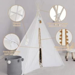 ATMOSPHERA Tipi - Finestra Per Bambini, Colore: Bianco 7 ATMOSPHERA Tipi - Finestra Per Bambini, Colore: Bianco -Armonia Casa 61349899 3