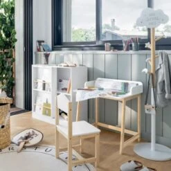 Set Di Specchi In Legno + Perchero Bambino Nuvola Bene A Casa 9 Set Di Specchi In Legno + Perchero Bambino Nuvola Bene A Casa -Armonia Casa 61349974 5