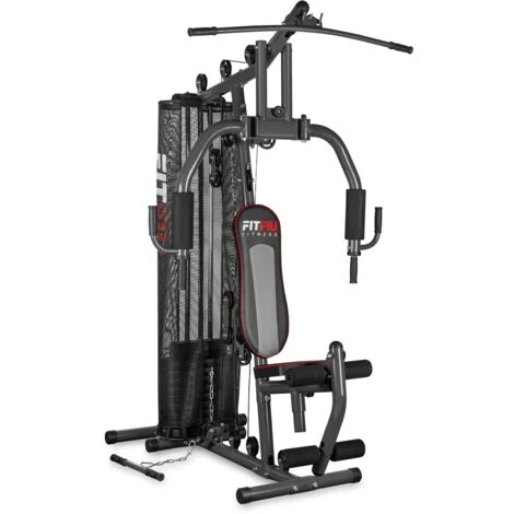 Macchina Multistazione GYM-200 Per L'allenamento Con Pesi A Casa. Palestra Domestica Per Tonificare I Muscoli. Allenamento Completo - FITFIU Fitness 1 Macchina Multistazione GYM-200 Per L'allenamento Con Pesi A Casa. Palestra Domestica Per Tonificare I Muscoli. Allenamento Completo - FITFIU Fitness