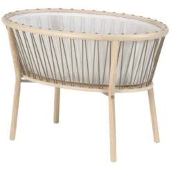 Kave Home - Culla Leonela 97 X 62 Cm In Legno Di Frassino FSC 100%