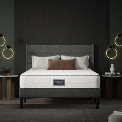 Materasso Con Anima A Molle 90x200 Cm, Materasso In Schiuma, Rivestimento Trapuntato In Microfibra, Antiacaro E Traspirante Altezza 25 Cm 9 Materasso Con Anima A Molle 90x200 Cm, Materasso In Schiuma, Rivestimento Trapuntato In Microfibra, Antiacaro E Traspirante Altezza 25 Cm -Armonia Casa 65296610 5