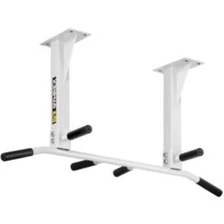 Barra Pull Up Per Trazioni Soffitto Bianca Fitness Bodybuilding Chin Up Home Gym