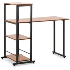 Scrivania Con Ripiano Tavolo Da Ufficio 110 X 50 Cm