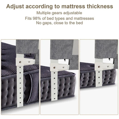 Hengda Barrière De Lit Extra-Large De 180 Cm Protection De Lit Pour Tout-Petit Accessoire De Chambre Pour Garçons Et Filles Barrière De Lit 4 Hengda Barrière De Lit Extra-Large De 180 Cm Protection De Lit Pour Tout-Petit Accessoire De Chambre Pour Garçons Et Filles Barrière De Lit - immagine 4