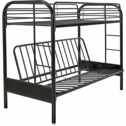 Letto A Castello POLO - Metallo - Nero -Armonia Casa 6583867 5