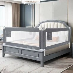 Sponda Letto, Sponda Letto 200 Cm, Sponda Letto, Sponda Letto, Adatta Per Culle, Letti Dei Genitori E Tutti I Materassi In Legno Massello
