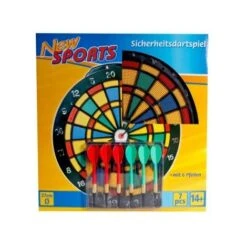 NEW SPORT BERSAGLIO FRECCETTE, 1 BERSAGLIO 6 FRECCE IN ACCIAIO 37 CM DI DIAMETRO, ETA' 14+