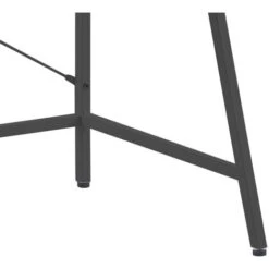 Lenny - Scrivania In Legno E Metallo Con Ripiano - 80x48x104 Cm -Armonia Casa 69634829 4