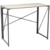 Lolie  - Scrivania Pieghevole In Legno E Metallo - 100x50x75 Cm