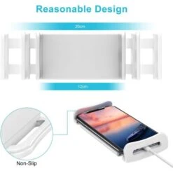 MINKUROW Supporto Per Tablet A Collo Di Cigno, Supporto Per Tablet Supporto Regolabile Rotazione A 360° Supporto Per Cellulare A Braccio Lungo Flessibile Supporto Per Tablet Per Ipad Mini, Iphone, Sam -Armonia Casa 69785189 3