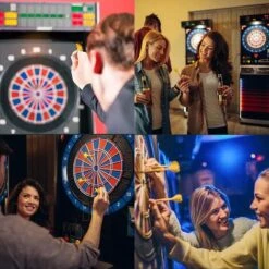 MINKUROW Freccette Con Punta In Plastica, Set Professionale Di 12 Freccette Morbide, Freccette Elettroniche Morbide Da 18 G/Pezzo E 100 Punte Extra + 42 Alette + 6 Aste In Alluminio 9 MINKUROW Freccette Con Punta In Plastica, Set Professionale Di 12 Freccette Morbide, Freccette Elettroniche Morbide Da 18 G/Pezzo E 100 Punte Extra + 42 Alette + 6 Aste In Alluminio -Armonia Casa 69787062 5