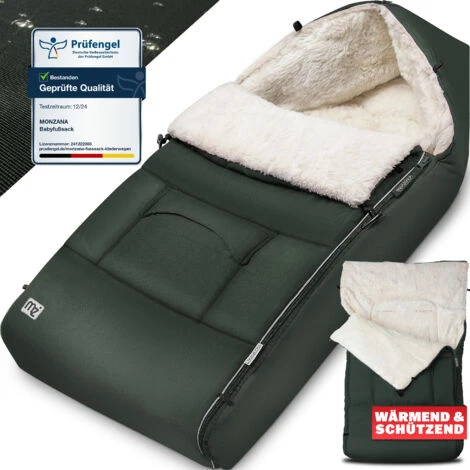 Monzana Sacco Termico Bimbo Universale Passeggino Bebè Copertina Nanna Seggiolino Auto Ovetto Antracite 1 Monzana Sacco Termico Bimbo Universale Passeggino Bebè Copertina Nanna Seggiolino Auto Ovetto Antracite
