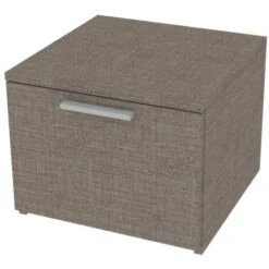 720CZ - Cassettiera Cameretta-ufficio L 45 E 1 Cassetti H.32, Con Guide A Chiusura Rallentata 45x45x35,6 (LxPxH) - Ecru Cappuccino -Armonia Casa 70190807 4