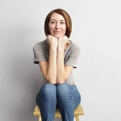 Relaxdays Poggiapiedi In Bambù, Portata Fino A 100 Kg, Sgabello Stabile Per Bambini, Sgabello Da Bagno, Sgabello Per Bambini, 20 X 33 X 21,5 Cm, Colore Naturale -Armonia Casa 70826006 3