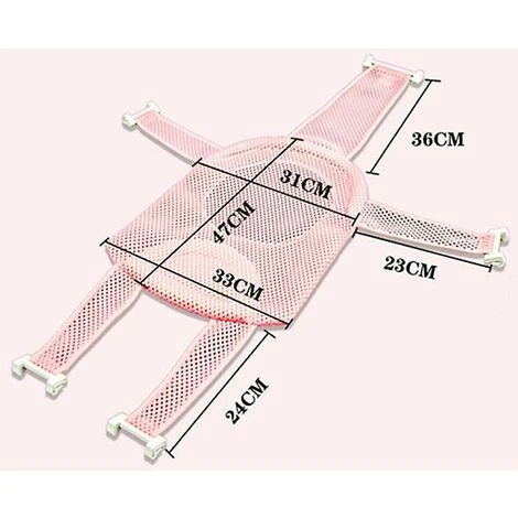 Sedile Per Doccia Neonato Rete Regolabile Comfort Accessori Per Bambini Vassoio Tascabile Antiscivolo Verde Chiaro 2 Sedile Per Doccia Neonato Rete Regolabile Comfort Accessori Per Bambini Vassoio Tascabile Antiscivolo Verde Chiaro - immagine 2
