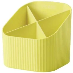 HAN Re-X-LOOP 17238-915 Porta Matite Giallo Numero Scomparti: 4